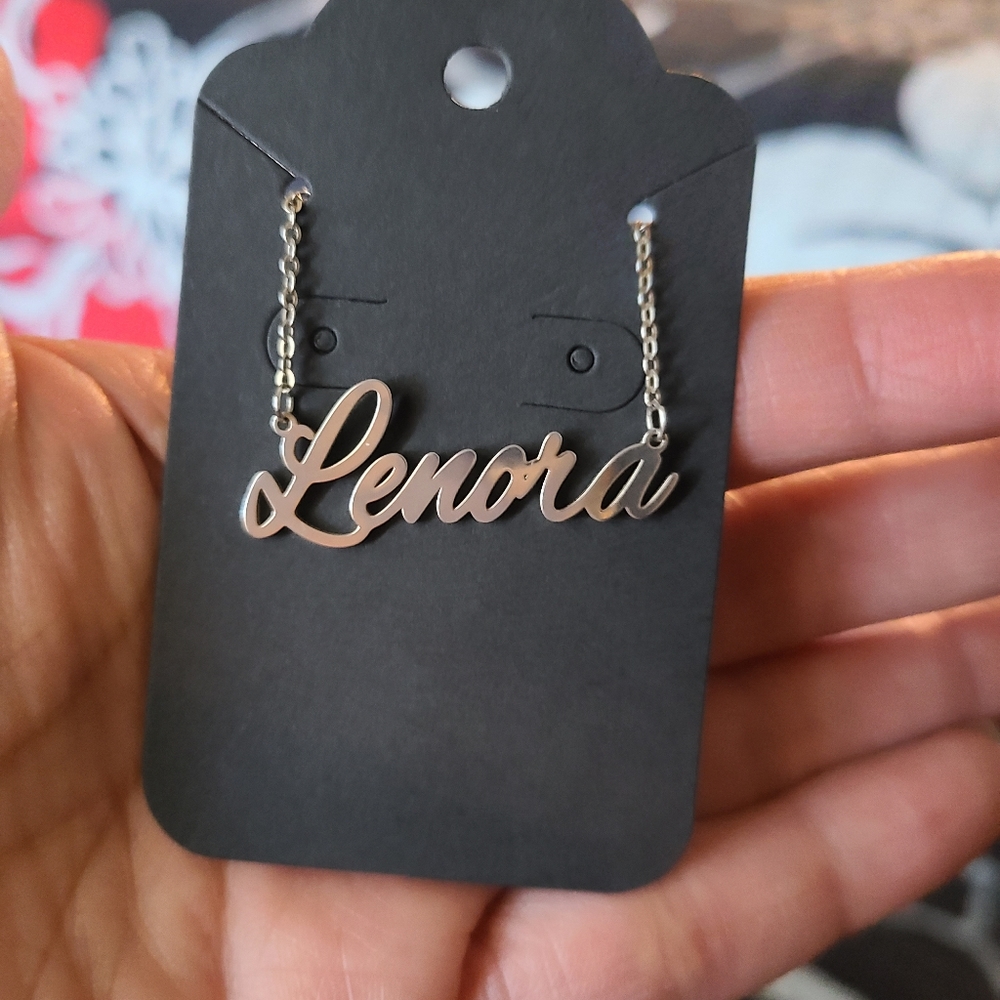 Lenora Name Necklace